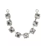 Separatore 2 anelli Castone PureCrystal 1028/1088 mm. 6 rodiato x1