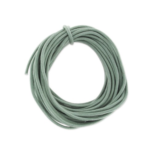 Cotone cerato 2 mm Verde pastello x5 m