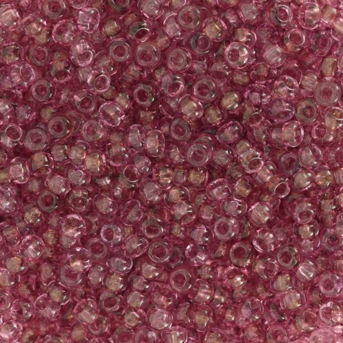 Preciosa Perle di semi 11/0 - 2 mm - Cristallo rosa lustro x20g