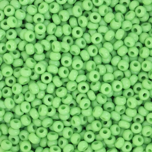 Perle Preciosa 11/0 - 2 mm - Verde opaco x20g