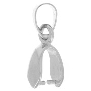Ganci per pendenti 15 mm - Argento x5