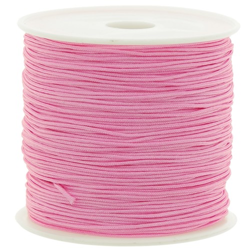Filo nylon intrecciato mm. 0.8 - Rosa confetto x m. 50