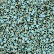 Miyuki Delica 11/0 DB2264 - Blu turchese opaco Picasso x 100 g