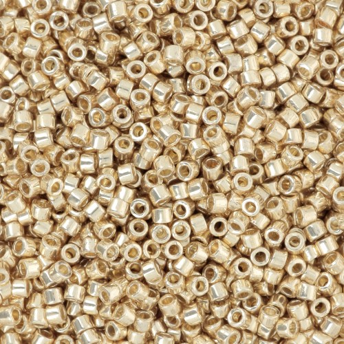 Miyuki Delica Duracoat 11/0 DB2501 - Oro pallido zincato x 100 g