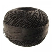 Filo cotone Lizbeth taglia 40 Dark Fudge n°697 x274m|raw }}