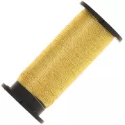 Filo metallico per ricamo in oro Kreinik - misura 1 - Oro scuro (321J) x40m
