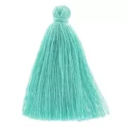 Pompon imitazione cotone 43-46 mm Teal x1