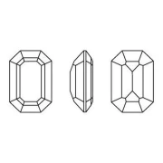 Cabochon PureCrystal 4610 14x10 mm - Reinvented Dark Sapphire x1