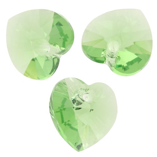 Cuori PureCrystal 6228 10,3x10 mm - Reinvented Peridot x6
