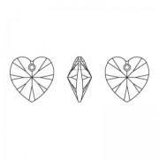 Cuore di cristallo puro 6228 14,4x14 mm - Reinvented Peridot x1