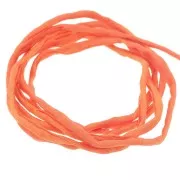 Arancio - Cordoncino di seta 2 mm - Arancione x1m Cordoncino di seta 2 mm - Arancione x1m