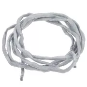Grigio - Cordoncino di seta 2 mm - Grigio x1m Cordoncino di seta 2 mm - Grigio x1m