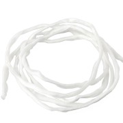 Cordoncino di seta da 2 mm - Bianco sporco x1m