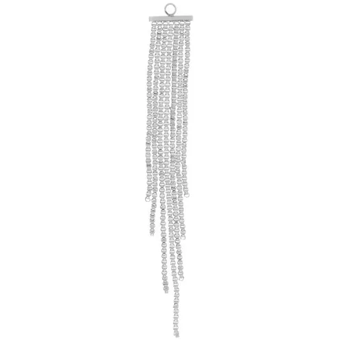 Catena serpentina con frangia 72x10 mm - acciaio inossidabile 304L x1