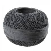 Filo cotone Lizbeth taglia 40 Charcoal n°606 x274m|raw }}