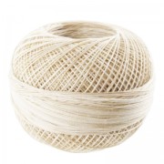 Filo cotone Lizbeth taglia 40 Latte Foam n°168 x274m|raw }}