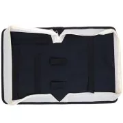 Porchette portattezzi 28,5x19 cm dy Perles and Co - Beige - Nero x1