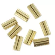 Bugles Miyuki mm. 3 BGL1-193 - 24kt Gold Light Plated x5g