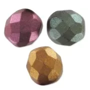 Sfaccettate mm 8 Metallic Iris Satin x20