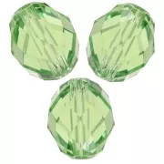 Olive Briolette PureCrystal 5044 9,5x8 mm - Reinvented Peridot x1