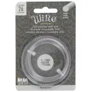 Filo tondo duro da 0,41 mm - Acciaio inox 316L x15m