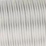 Filo di rame tondo testurizzato da 1,02 mm, semiduro - Argentato anti-ossidazione, 9,1 m