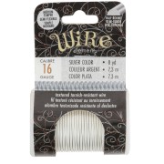 Filo di rame tondo testurizzato da 1,29 mm, semiduro - Argentato anti-ossidazione x7.3m