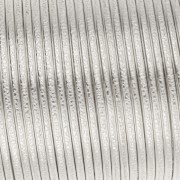 Filo rame semitondo martellato 1,02mm semi duro -Argento anti-ossidazione x9,1m