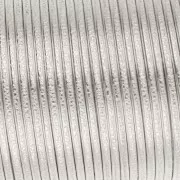 Filo rame semitondo martellato 1,29mm semi duro Argento anti-ossidazione x7,3m