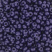 Perla Preciosa 8/0 da 3 mm - Blu scuro opaco x 20 g
