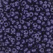 Perla Preciosa 8/0 da 3 mm - Blu scuro opaco x 20 g