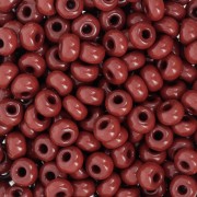 Perla Preciosa 6/0 4 mm - Marrone opaco Tango x 20 g