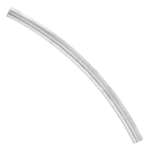 Perla tubolare curva 30x2 mm - Argento 925 x1