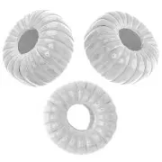 Perle tonde Striate 6 mm - Argento 925 x4