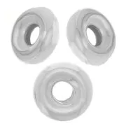 Perle rondelle Heishi 4,5 mm - Argento 925 x10