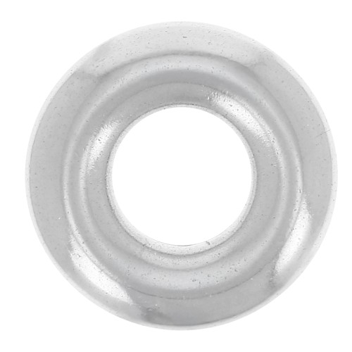 Perle rondelle Heishi 9 mm - Argento 925 x1