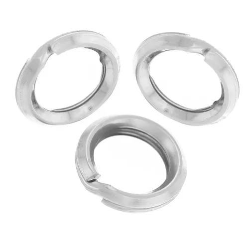Anelli doppi in argento 925 5x0,7 mm x10
