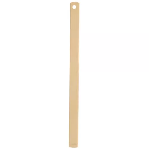 Pendente rettangolare 38x2,5 mm per incisione - Gold filled x1