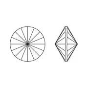 Cabochon PureCrystal 1122 Rivoli mm. 12 Crystal AB