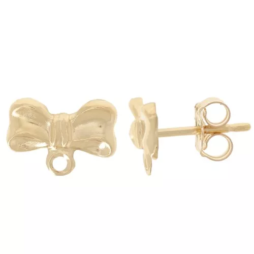 Orecchini 6x9 mm con anello chiuso - Gold filled x2