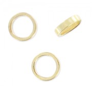 Perle anelli  4x1 mm dorato con oro fino x20|raw }}