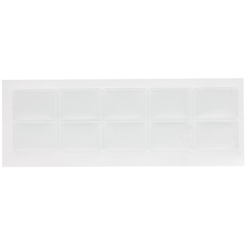 Tasche adesive trasparenti 19x31 mm per catene di collane e braccialetti x50