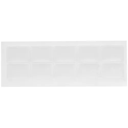 Tasche adesive trasparenti 19x31 mm per catene di collane e braccialetti x50