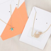 Tasche adesive trasparenti 19x31 mm per catene di collane e braccialetti x50