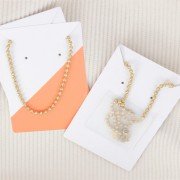 Tasche trasparenti adesive 30x38 mm per catene di collane e braccialetti x50