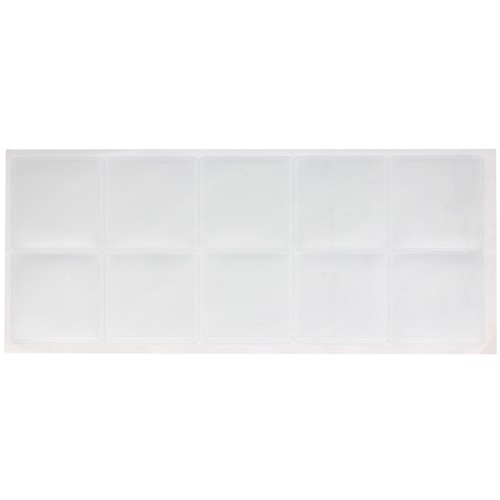 Tasche adesive trasparenti 42x45 mm per catene di collane e braccialetti x50