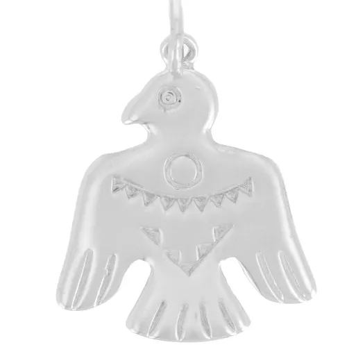 Pendente con aquila etnica 22,5x19 mm - Argento 925 x1