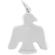 Pendente con aquila etnica 22,5x19 mm - Argento 925 x1