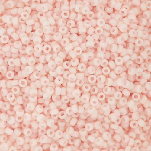 Rocaille Miyuki 15/0 2036 - Rosa Tea opaco x8g