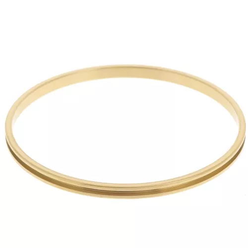 Bracciale 4x65mm per tessitura Delica 11/0 - 1 fila 1,5 mm Acciaio inox 304 Dorato